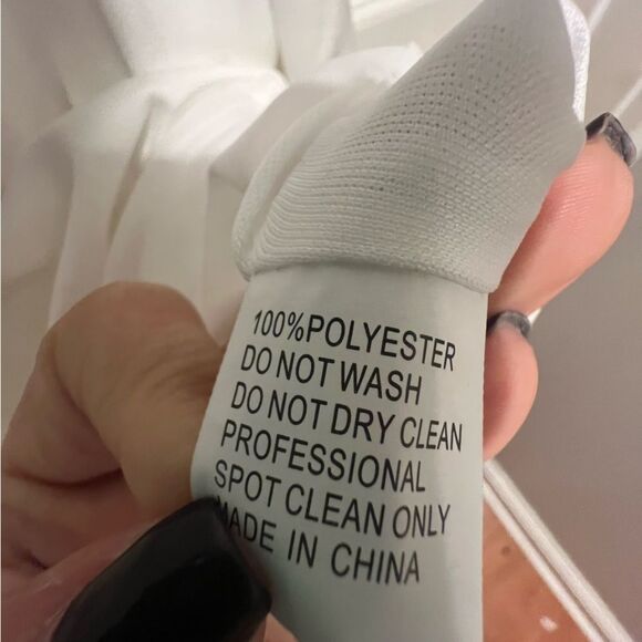 NWT IEENA for Mac Duggal Rhinestone Neckline Draped Mini Dress‎ size 4 - Picture 10 of 16